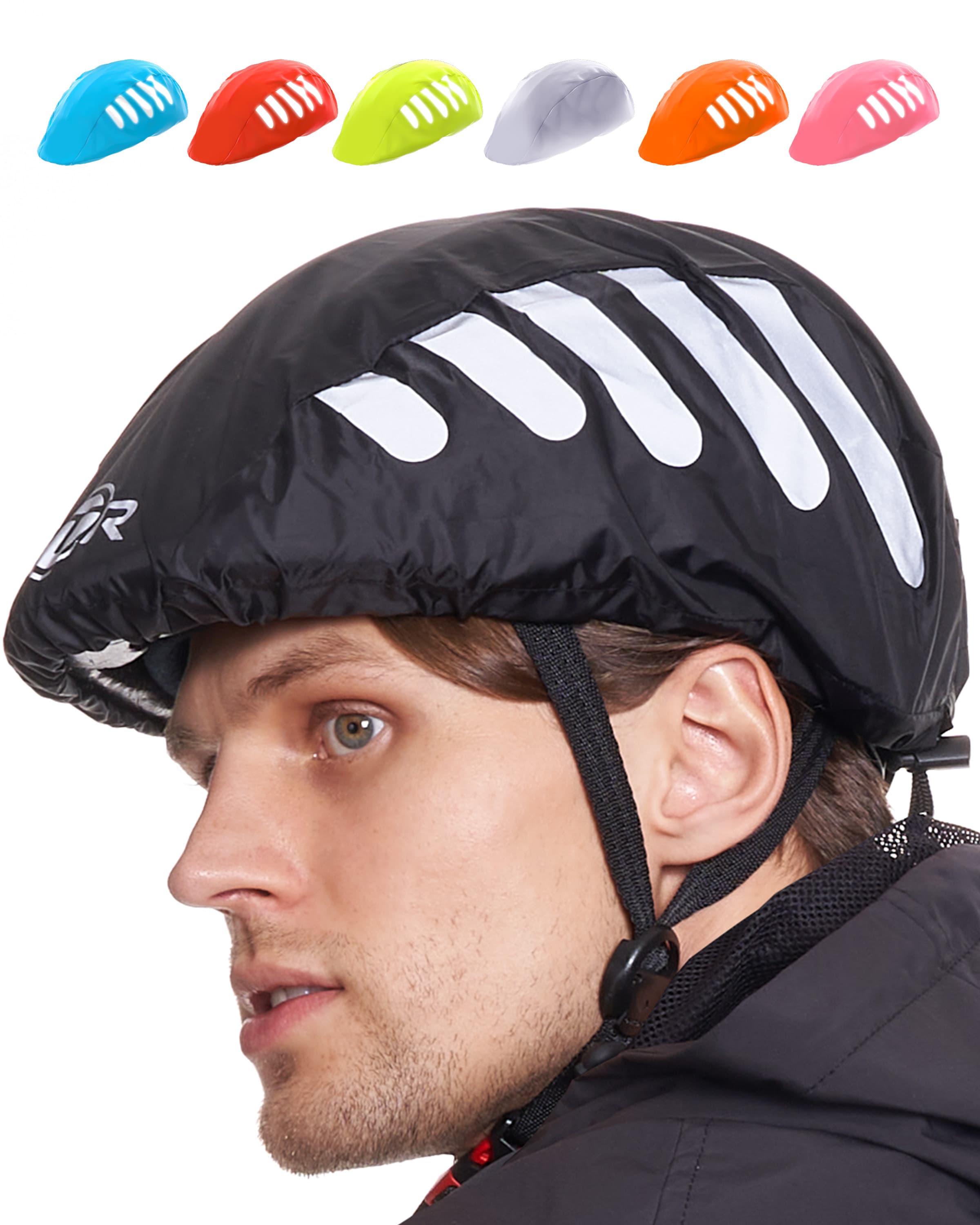 BTR helmet cover in Black