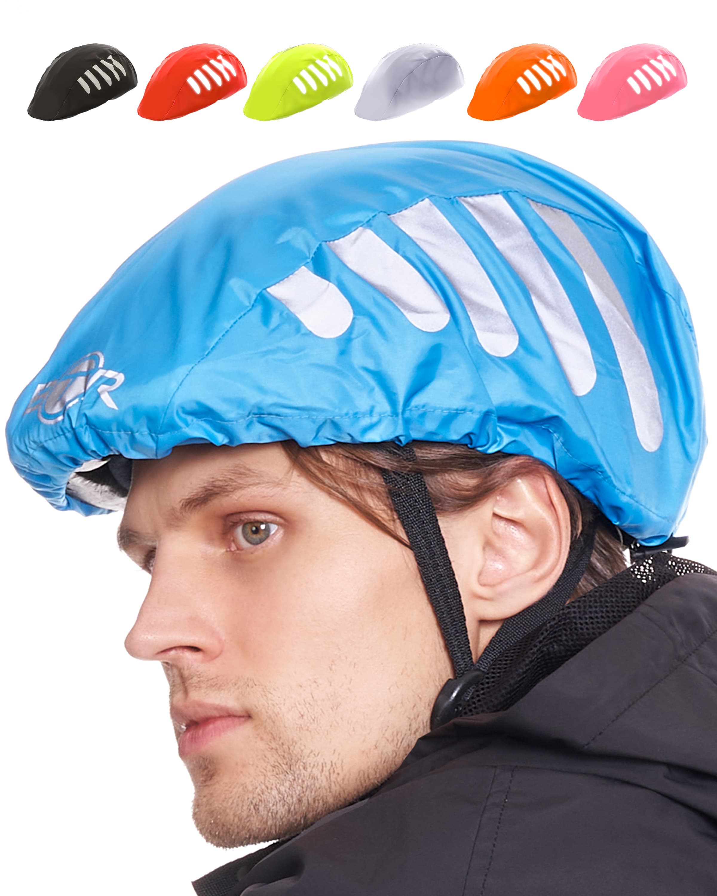 BTR helmet cover in Blue