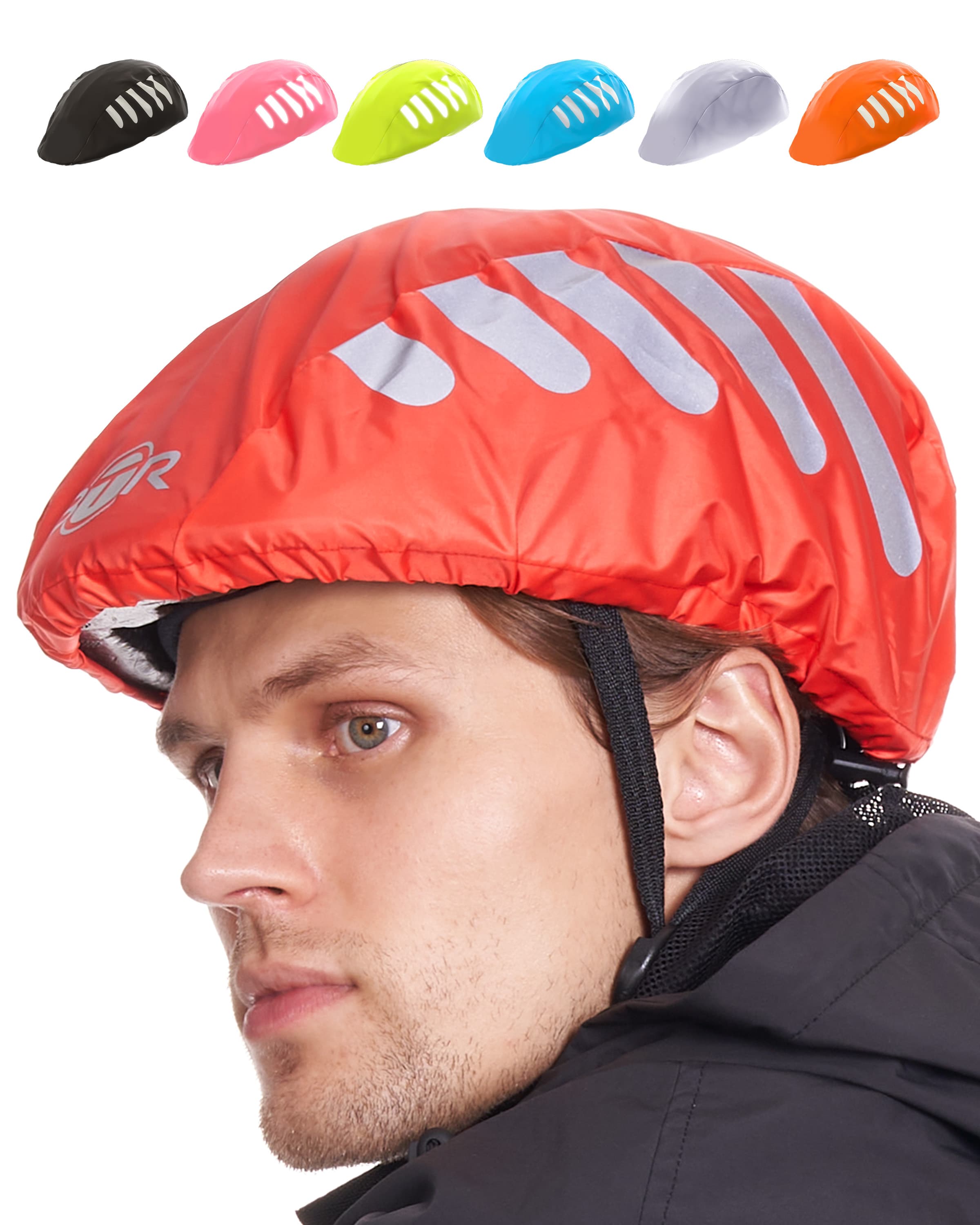 BTR helmet cover in Red